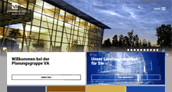 Desktop Screenshot of planungsgruppe-va.de